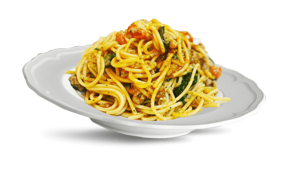 Assiette de spaghetti