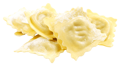 Ravioli et autres pâtes congelés