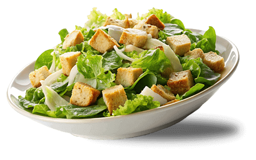 Différentes salades en service de traiteur